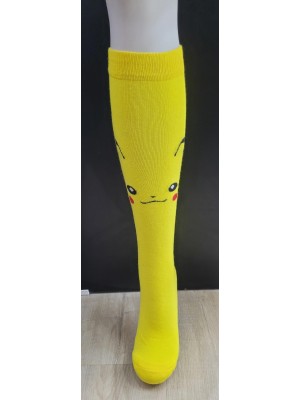 MEIA CANO LONGO PIKACHU