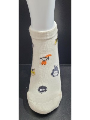 MEIA CANO CURTO TOTORO FRIENDS 