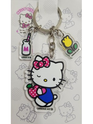 CHAVEIRO ACRILICO HELLO KITTY MILK HANA